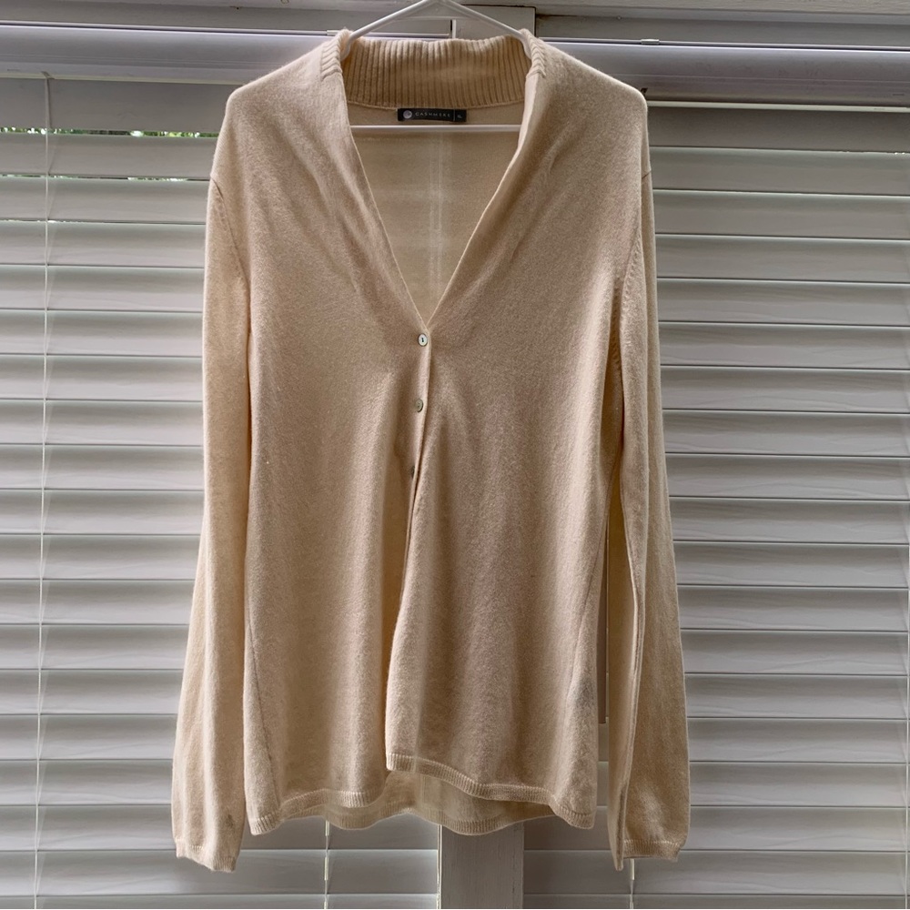 Cashmere cardigan